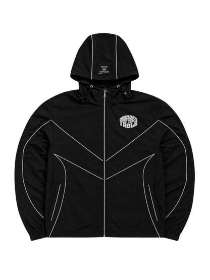 Phantom Black Waterproof Nylon Jacket