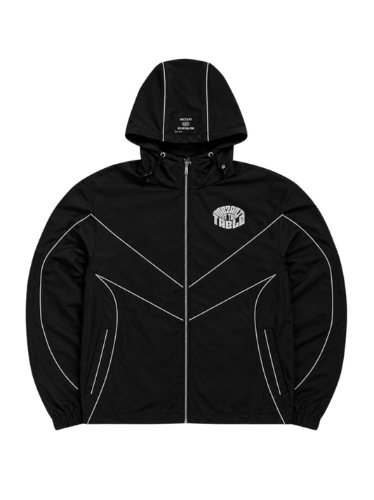 Phantom Black Waterproof Nylon Jacket
