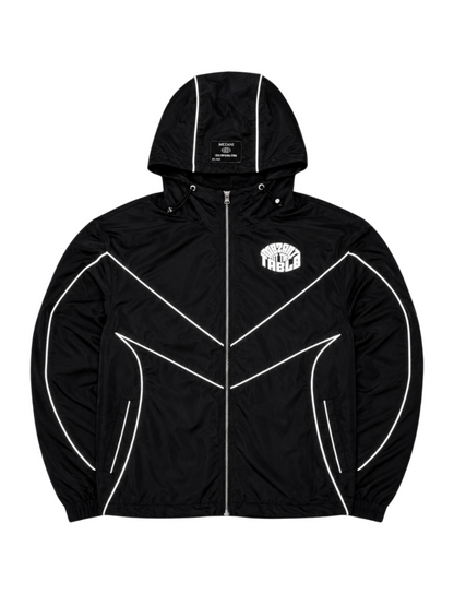 Phantom Black Waterproof Nylon Jacket