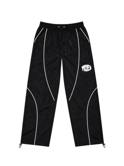 Phantom Black Waterproof Nylon Pants