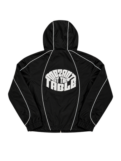 Phantom Black Waterproof Nylon Jacket