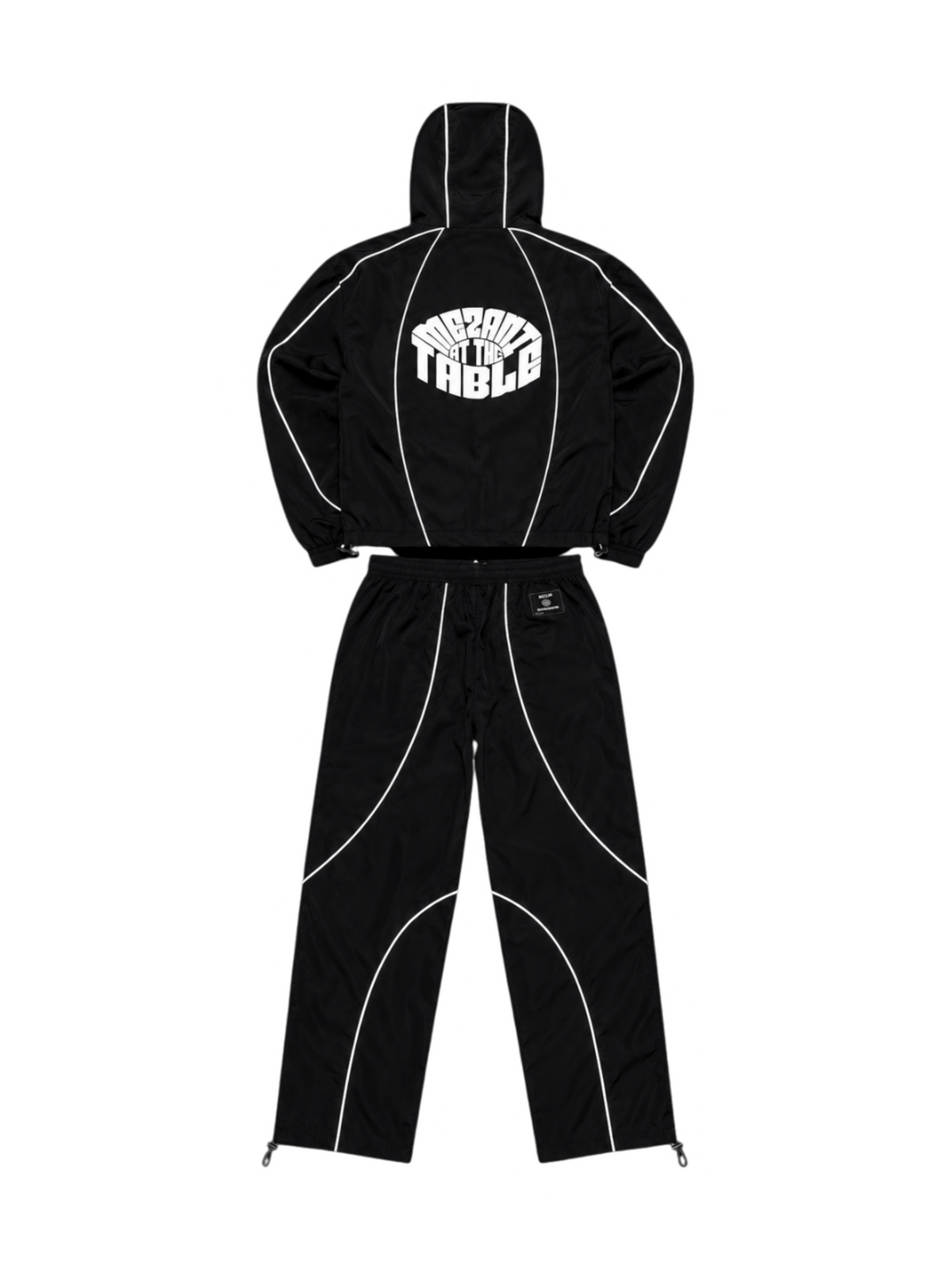 Phantom Black Waterproof Nylon Jacket