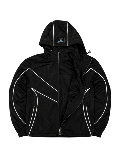 Phantom Black Waterproof Nylon Jacket
