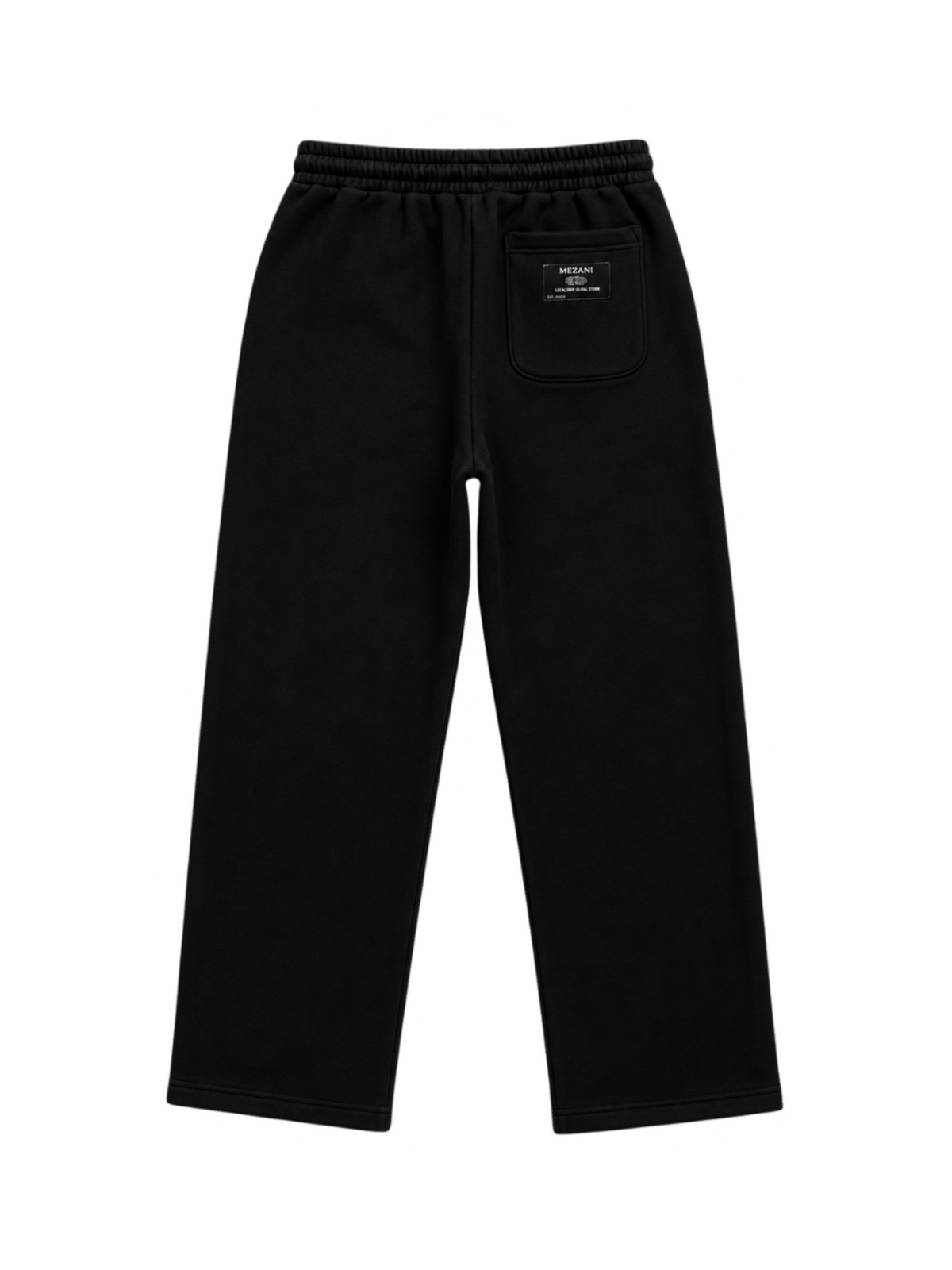 Midnight Black Statement Trackpants