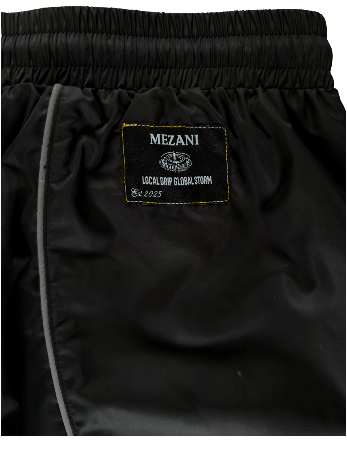 Phantom Black Waterproof Nylon Pants