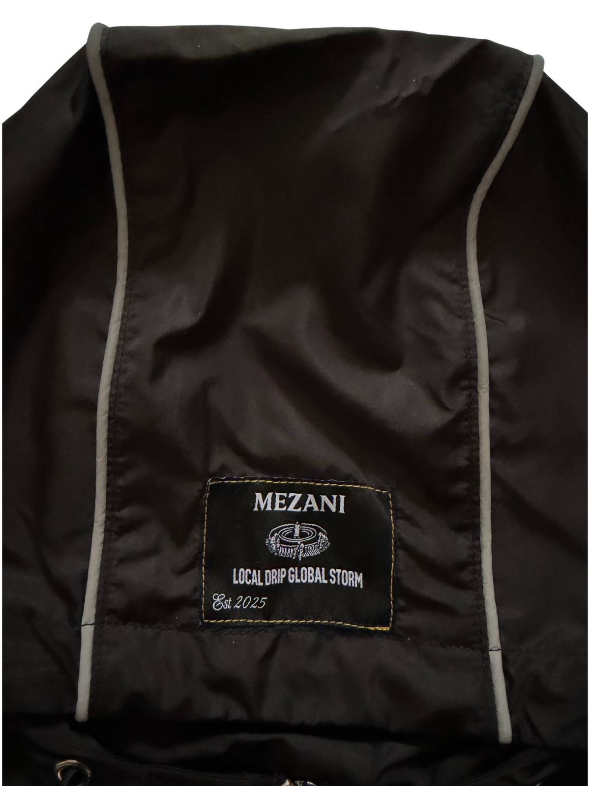 Phantom Black Waterproof Nylon Jacket