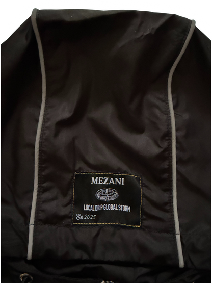 Phantom Black Waterproof Nylon Jacket